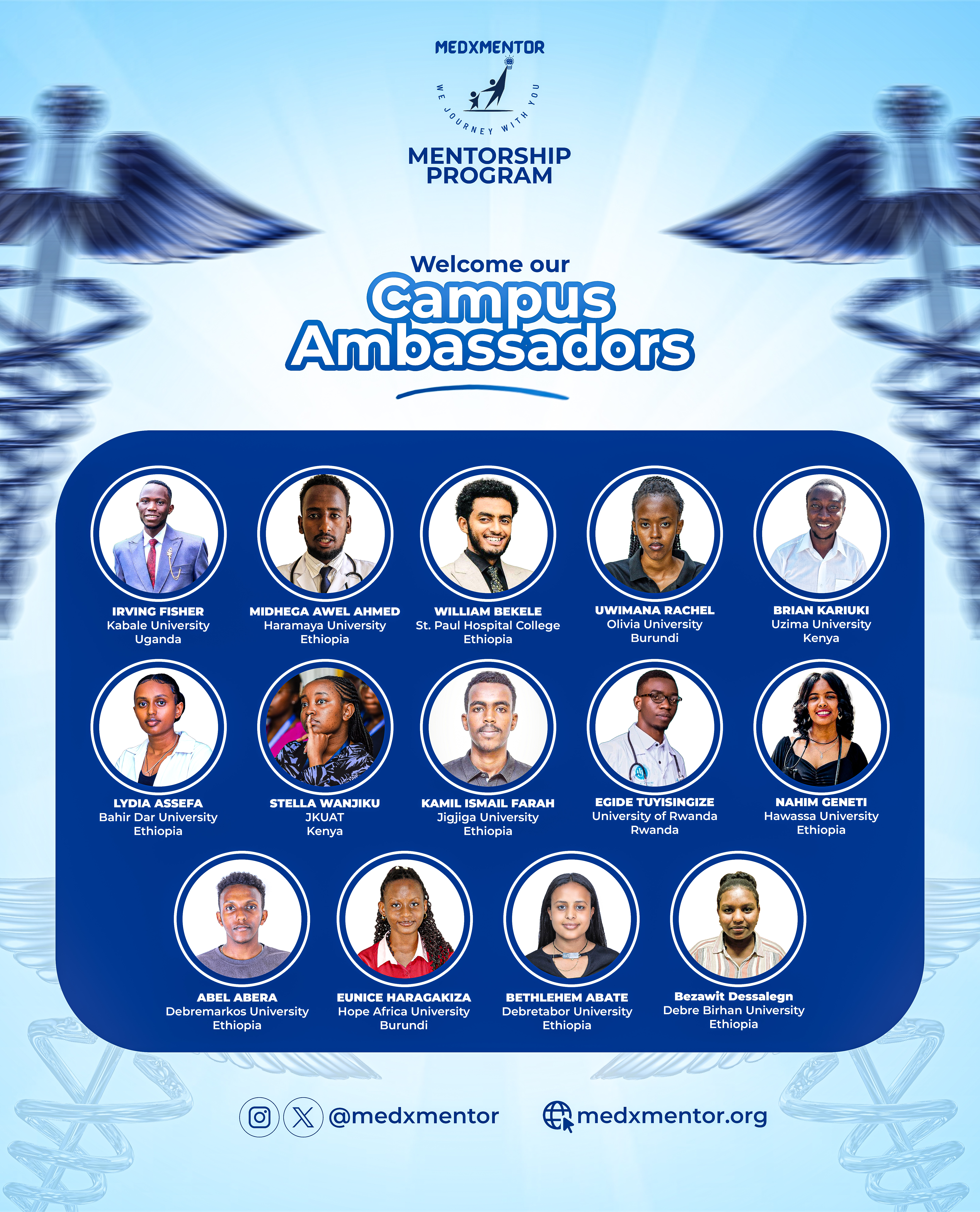 MedXMentor Campus Ambassadors 2025